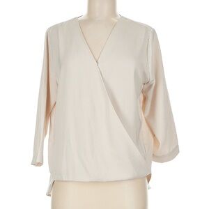 Prologue Cream V-Neck Blouse